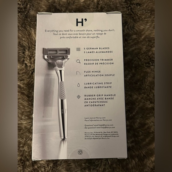 Harry’s Razor Handle & 2 5-blade cartridges, brand new, sealed - Picture 2 of 4